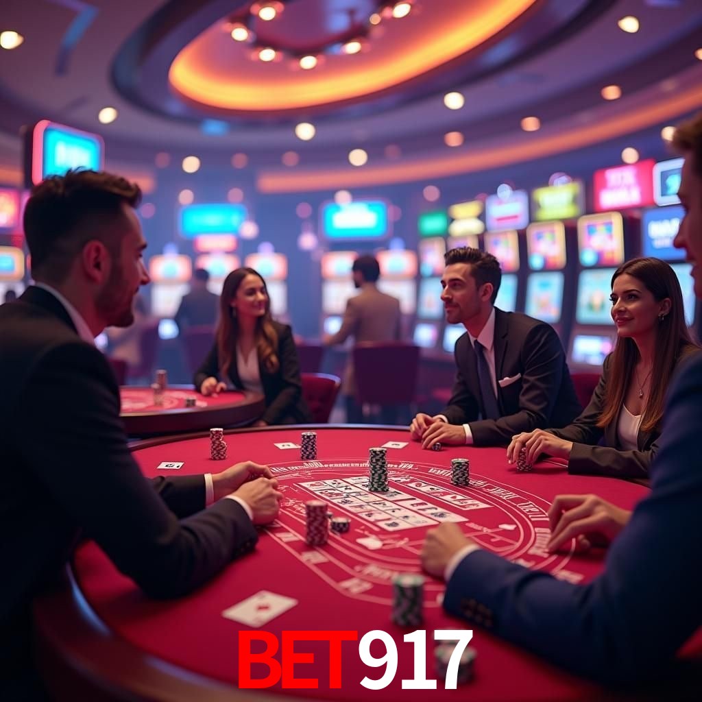 A Experiência Imersiva dos Cassinos Ao Vivo no bet917